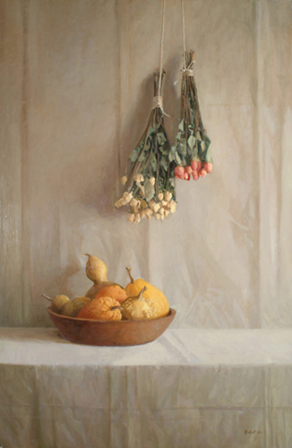 Flores y calabazas