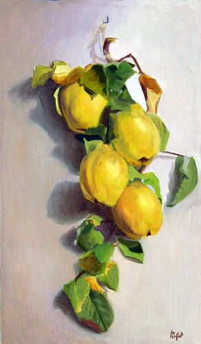Membrillos colgados