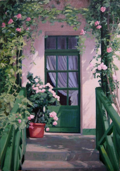 Puerta verde